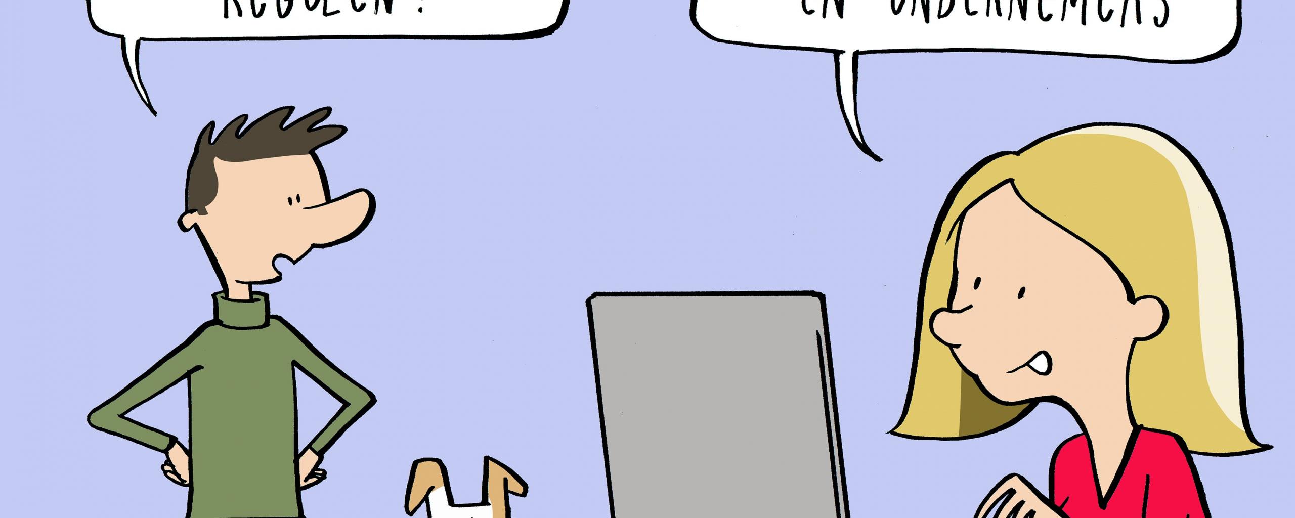 Cartoon mail naar vragencorona@geldrop-mierlo.nl