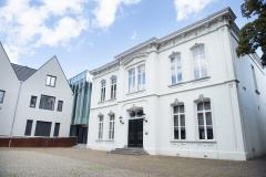 De Villa aan de buitenkant.